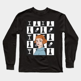 Queen's Chess Long Sleeve T-Shirt